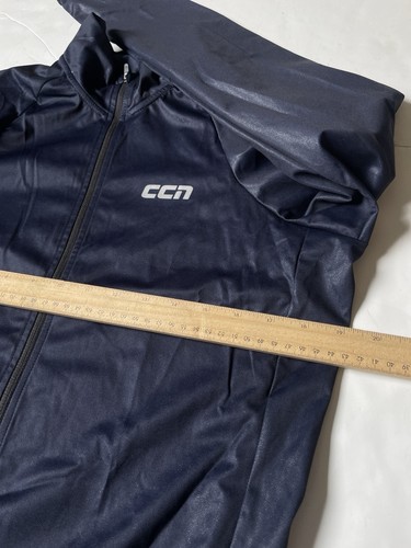 CCN Sport Apparel Cycling Jacket men's Small wind jacket dark blue - Picture 3 of 7