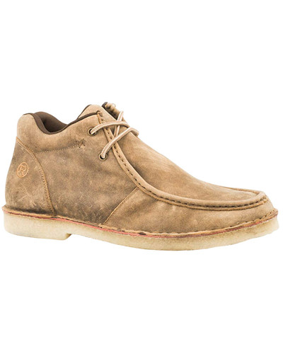 Roper Men's Arnold Slip-On Shoes - Moc Toe - 09-020-0608-3411 TA