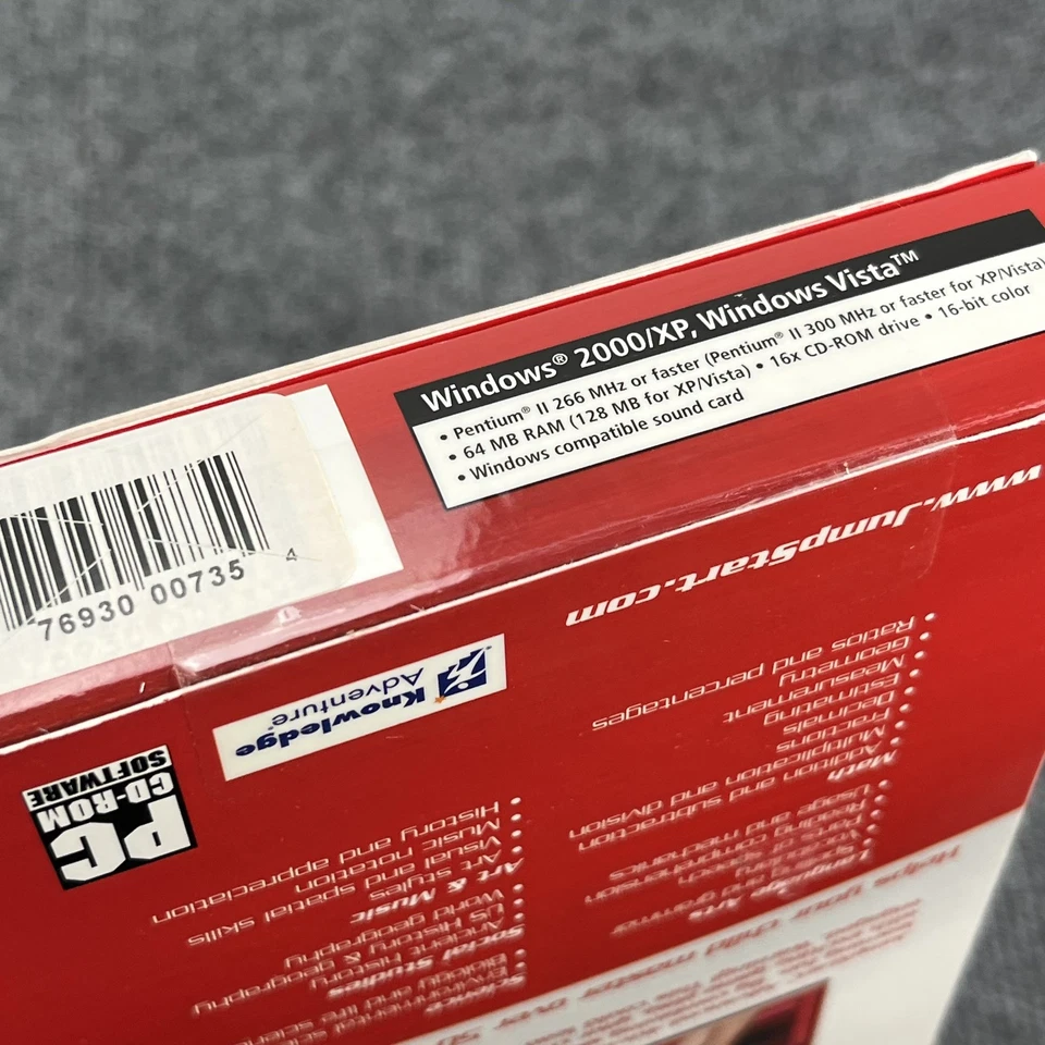 JumpStart Advanced 4th-6th Grade PC CD-ROM 5 Disc Learning Software Windows XP V - Image 4 of 4