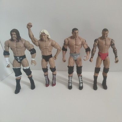 WWE Evolution, Action Figure Set Of 4 Used