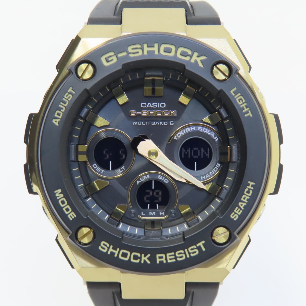 CASIO G-SHOCK GST-W300G-1A9JF G Steel MULTI BAND Tough Solar
