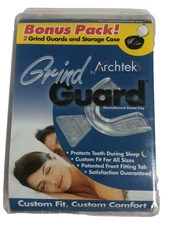Archtek Teeth GRIND GUARD Bruxism Night Teeth Grinding TMJ BONUS 2 Guard PACK