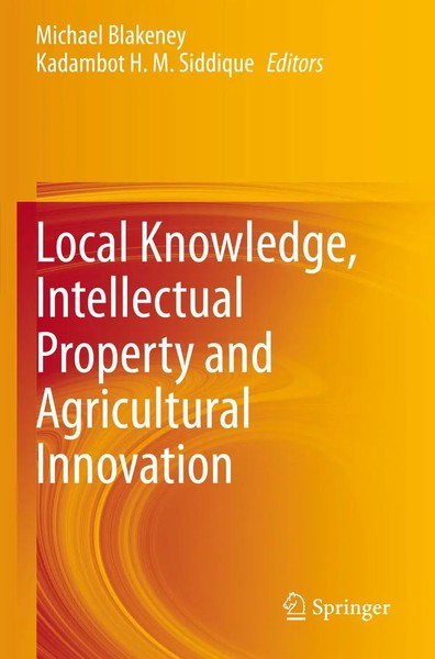 Local Knowledge, Intellectual Property And Agricultural Innovation Taschenbuch-image