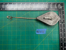 Vintage 12" Strait-Line Chalk Line Reel No.2589500 Plumb Bob Made in USA