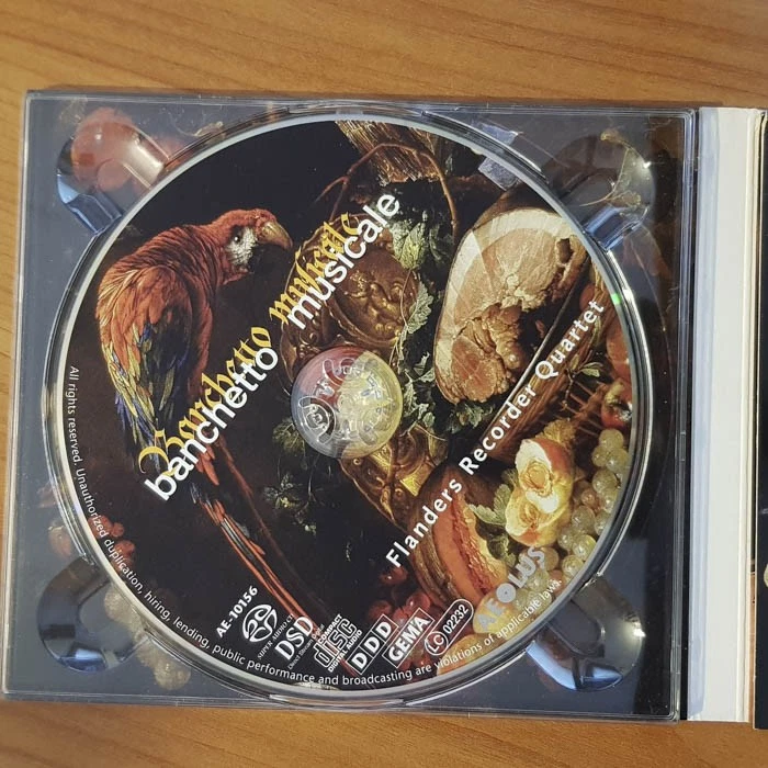 FLANDERS RECORDER QUARTET Banchetto Musicale DIGI SACD EX/VG+(CD) - Bild 2 von 4