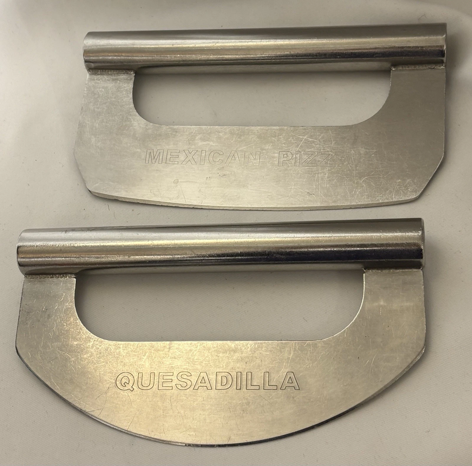Stainless Steel FRANKE Taco Bell Quesadilla & Mexican Pizza Cutters Lot Of 2
Opens in a new window o
