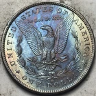 1881-O $1 Morgan Silver Dollar. Attractive UNC Details, Artificial Tone