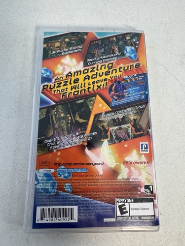 Frantix (Sony PSP, 2005) Probado Excelente Estado Completo En Caja Original - Imagen 2 de 3