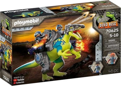 PLAYMOBIL Dino rise 70625 Spinosaurus et combattants Neuf-New-neu - Photo 1/3