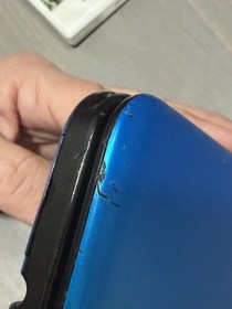 Nintendo 3DS XL Blue/Black with charger, SD card 8 games, tested works good.