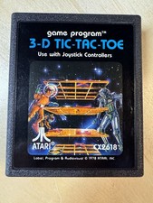 かぷりーすttt 3D Tic Tac Toe [Text Label] Prices Atari 2600 | Compare Loose, CIB