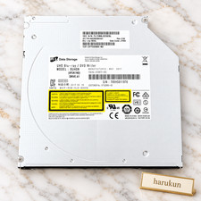 Hitachi LG BU40N 9.5mm 4K UHD Blu-ray BDXL M-DISC Slim SATA Drive Used Tested