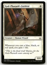 God-Pharaoh's Faithful 014/199 Hour of Devastation Common