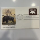 “Bison” 1985 United States Stamp First Day Of Issue Cover