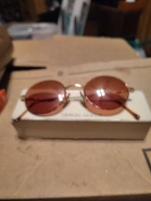 Vintage Giorgio Armoni Sunglasses W/Original Case Authentic quality J4