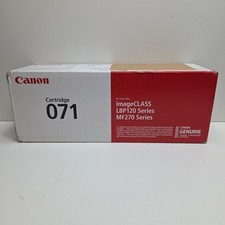 NEW GENUINE - CANON 071 BLACK TONER - 071 5645C001 LBP120 MF270 SEALED BOX