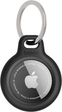 Belkin AirTag Secure Holder With Key Ring - Black
