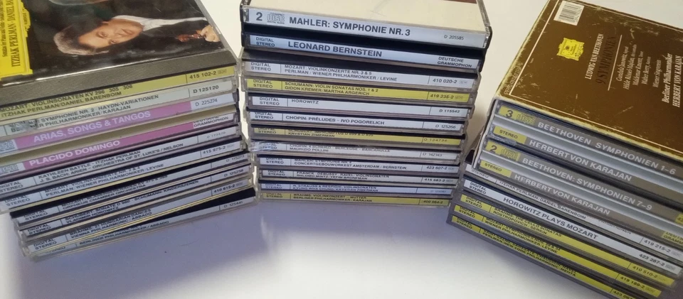 Deutsche Grammophon Large 31 CD Lot Very Good Condition Box Sets Included Foto 4 de 4
