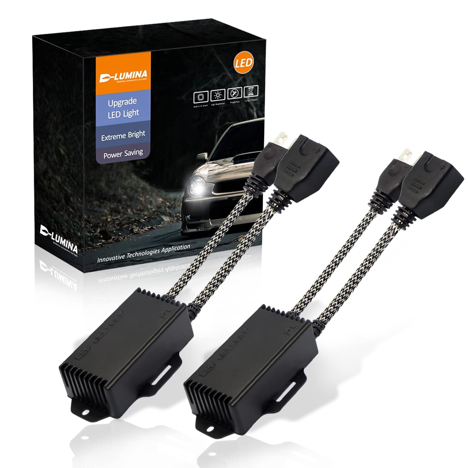 Décodeur H7 LED Canbus anti scintillement pour phare avant