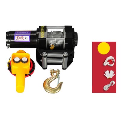 Electric Winch 12V/24V Off-Road Vehicle Self-Rescue Car Winch Electric Hoist
