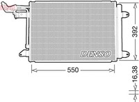 Denso Kondensator, Klimaanlage FüR Audi Seat Skoda VW
