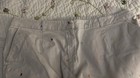 JM Collection Women’s Plus 24W Khaki Stretch Twill Capris Embroidered Tulip — photo 2