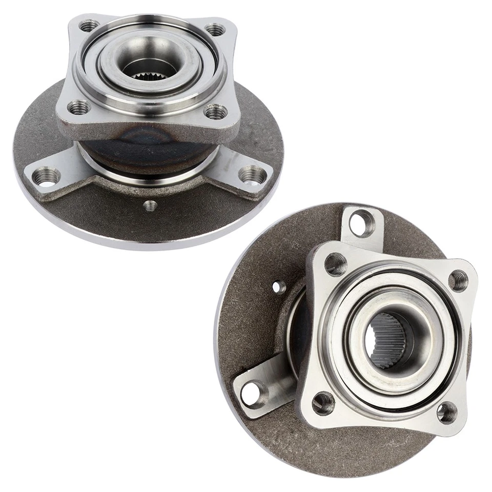 2x Rear Wheel Hub Bearing Assembly For 2008-2016 Smart Fortwo RWD 512473 Foto 2 de 4