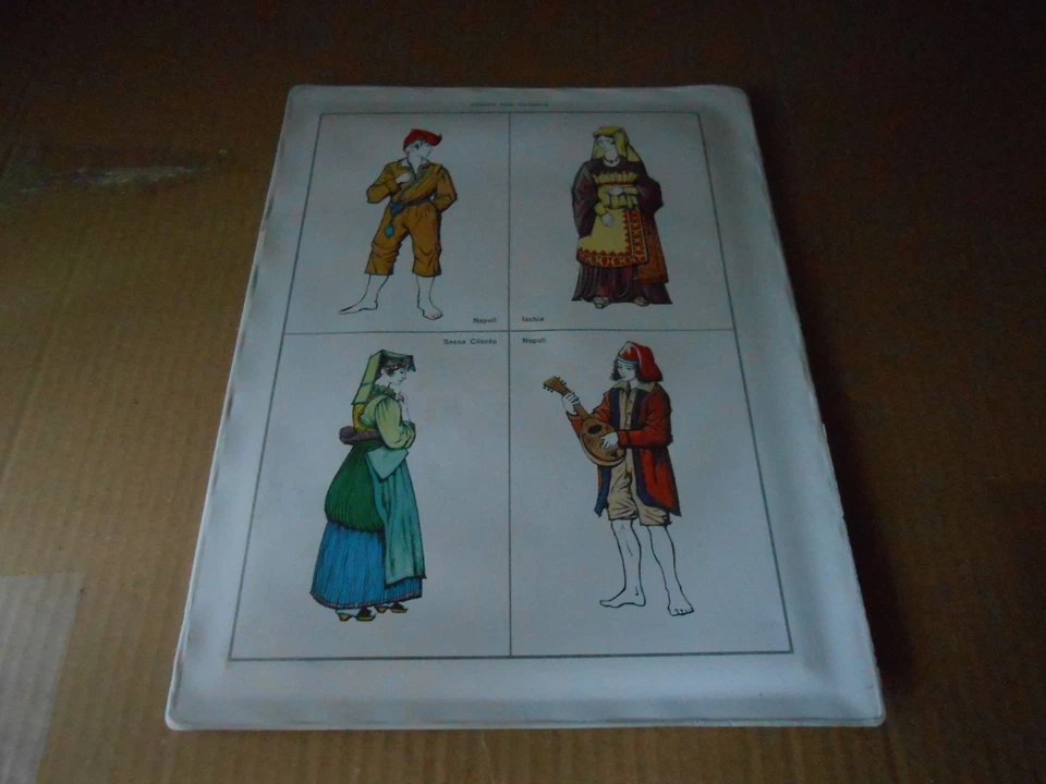 CITTA' E PAESI D'ITALIA CARTINA IN PLASTICA IN RILIEVO-CAMPANIA-DEAGOSTINI 1966 - Immagine 2 di 2