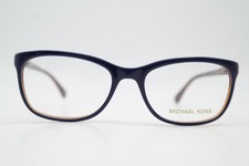Image of Michael Kors MK247 Blue Brown Oval Eyeglass Frame New