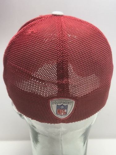 Cappello uomo San Francisco 49ers Reebok NFL calcio taglia unica rosso bianco maglia papà berretto - Foto 5 di 11