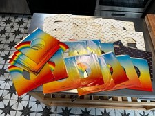 LOT: 38 MCA label vinyl record sleeves RAINBOW, good condition