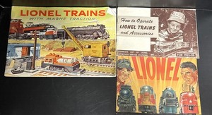 Lionel Trains And Accessories Magne Traction 1956-1957 Lot Of 3 Magazines