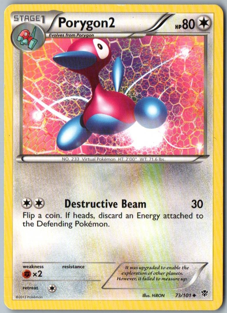 Porygon2 Uncommon Plasma Blast 73/101 NM