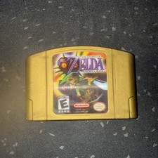 Nintendo 64 the Legend of Zelda: Majora's Mask Gold Holographic