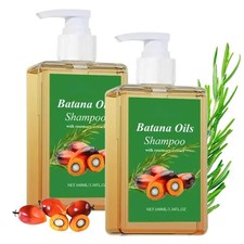 2Pcs Batana Oil Shampoo, Rosemary Oil Shampoo, 100 Batana Oil with Rosemary ...