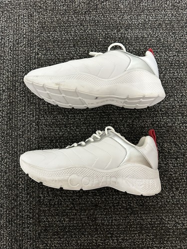 SNEAKERS CALVIN KLEIN KC CECYLE STRINGATE TAGLIA 10 M - Foto 11 di 12