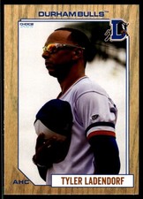2025 Tyler Ladendorf MiLB Minor League Rookie Card Durham Bulls