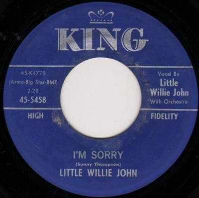 Little Willie John - I'm Sorry / The Very Thought Of You (7'', Single) (Near Mint