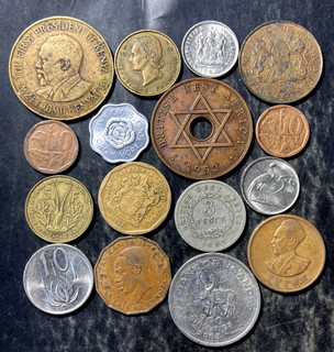 Old AFRICA Coin Lot 1936 PRESENT 16 VINTAGE COINS Lot #J15