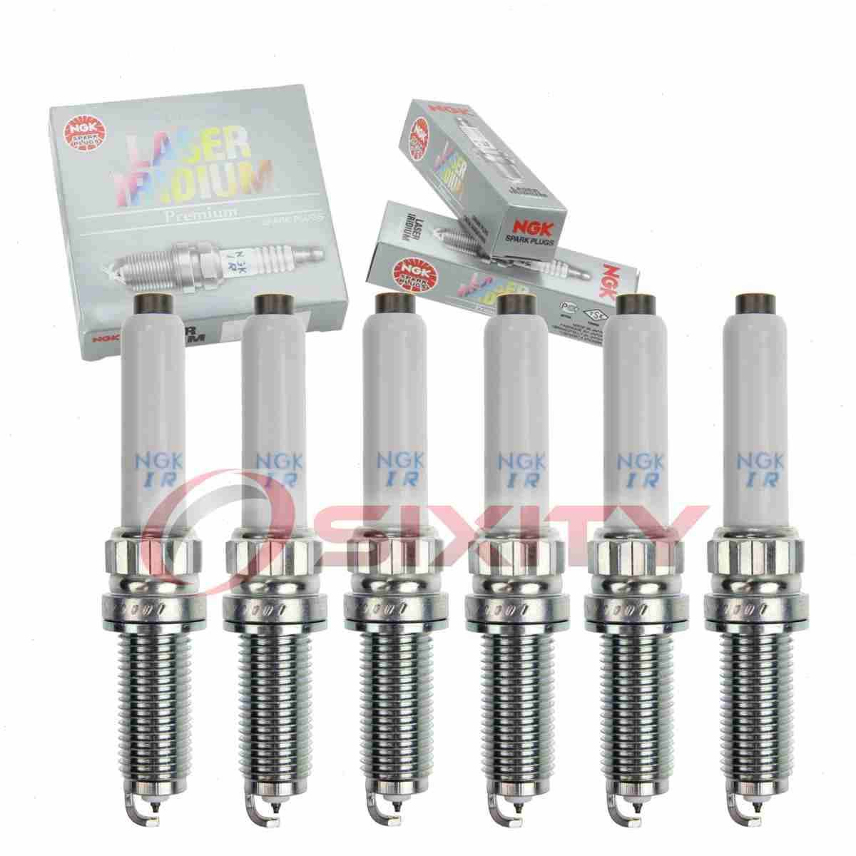 6 pc NGK Laser Iridium Spark Plugs for 2017-2020 BMW 440i xDrive Gran Coupe gc