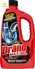Max Gel Dain Clog Remover and Cleaner for Shower or Sink Drains, Unclogs