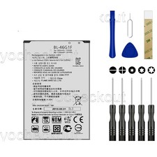 For LG Harmony M257 Replacement Battery BL-46G1F Tool Kit Adhesive