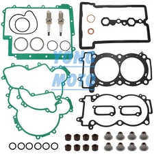 Complete Gasket Kit & Spark Plugs Set for Polaris RZR XP 4 900 2011-2014