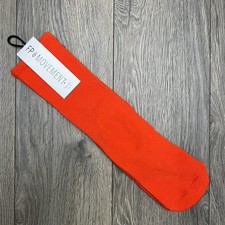 Free People FP Movement Last Lap Tube Socks Lucky Honey Orange One Size