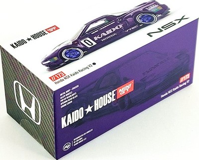 Kaido House x Mini GT Honda NSX Kaido Racing V2 🟪 PURPLE 🟪 1/64