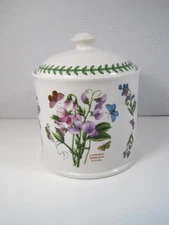 Portmeirion Botanic Garden Susan Williams -Ellis Lidded Crock/Cookie Jar 9"