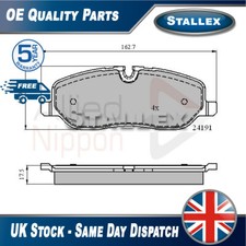 Se adapta al juego de pastillas de freno delantero Land Rover Discovery 2004-2018 Range 2002-2012