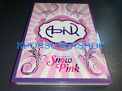APink 2nd Mini Album - Snow Pink CD Photobook Great Condition