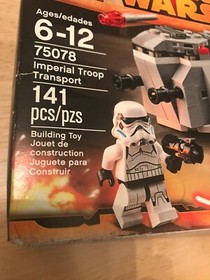 LEGO 75078 STAR WARS IMPERIAL TROOP TRANSPORT (2015 - NEW IN SEALED BOX) 141 PCS