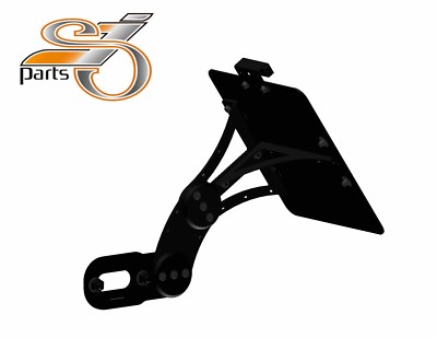 Kennzeichenhalter seitlich, passend für Indian Scout;  ab 2015-; mit LED